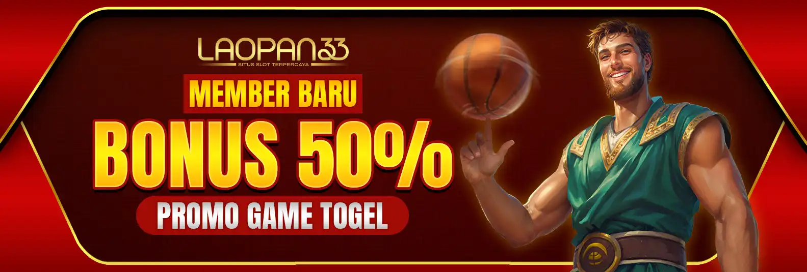 BONUS NEW MEMBER 50% TOGEL